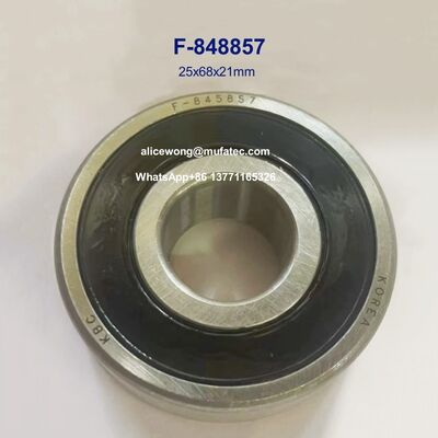 F-848857 25x68x21mm Automotive Bearings 2RS Deep Groove Ball Bearings