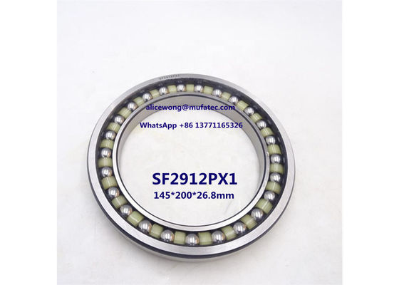 SF2912 travel reduction bearing single row angular contact ball bearing 145*200*26.8mm