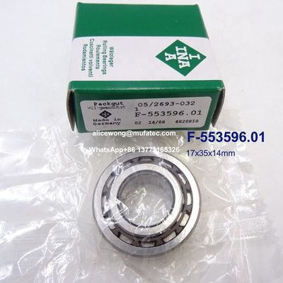 F-553596.01 printing bearings cylindrical roller bearings nylon cage 17x35x14mm