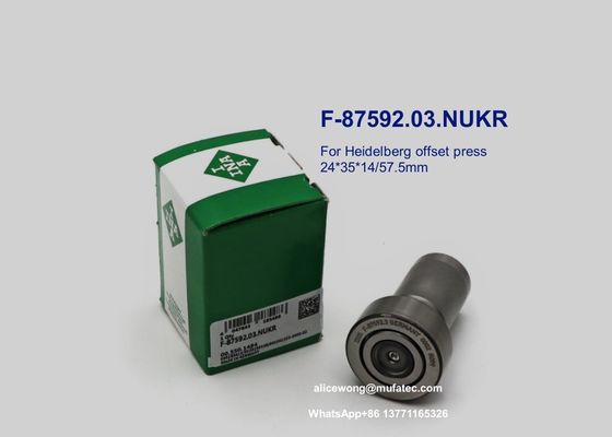 F-87592.03.NUKR F-87592 03 NUKR Heidelberg Offsetdruckpresse Lager Kammschlägerlager 24*35*14/57.5mm