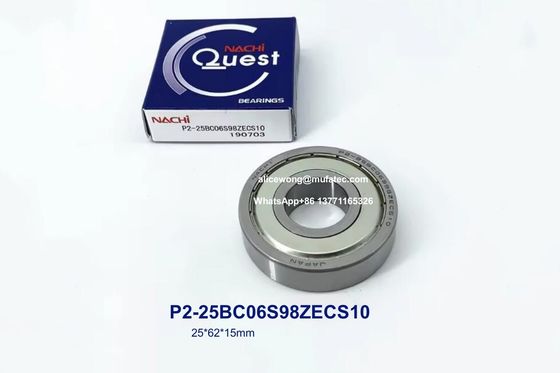 P2-25BC06S98ZECS10 25BC06S98 Fahrzeuggeneratorlager Einseitige Stahldichtlager 25*62*15mm
