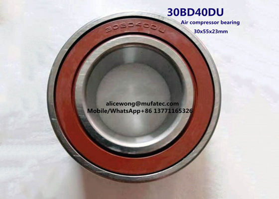30BD40DU Automatikluftkompressor mit zweigliedrigem Winkelkontaktballlager mit 30*55*23mm